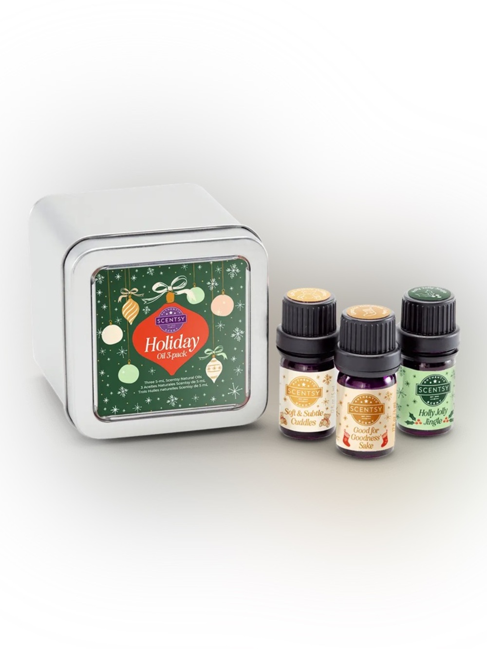 Scentsy Holiday Oil 3-Pack- New in Box- $18